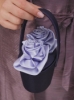 Kék rózsás alkalmi táska