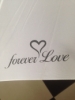 "Örök szerelem" vagy "just married" feliratú esküvői esernyő / napernyő