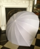 Szív alakú nagy esküvői esernyő / napernyő