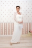 Mon Cheri XL méretü molett menyasszonyi ruha, muszlin kiskabáttal